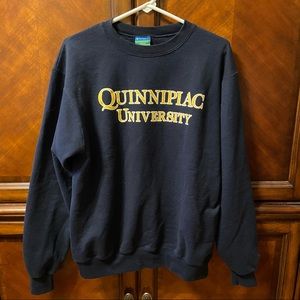 Quinnipiac crew neck- champion